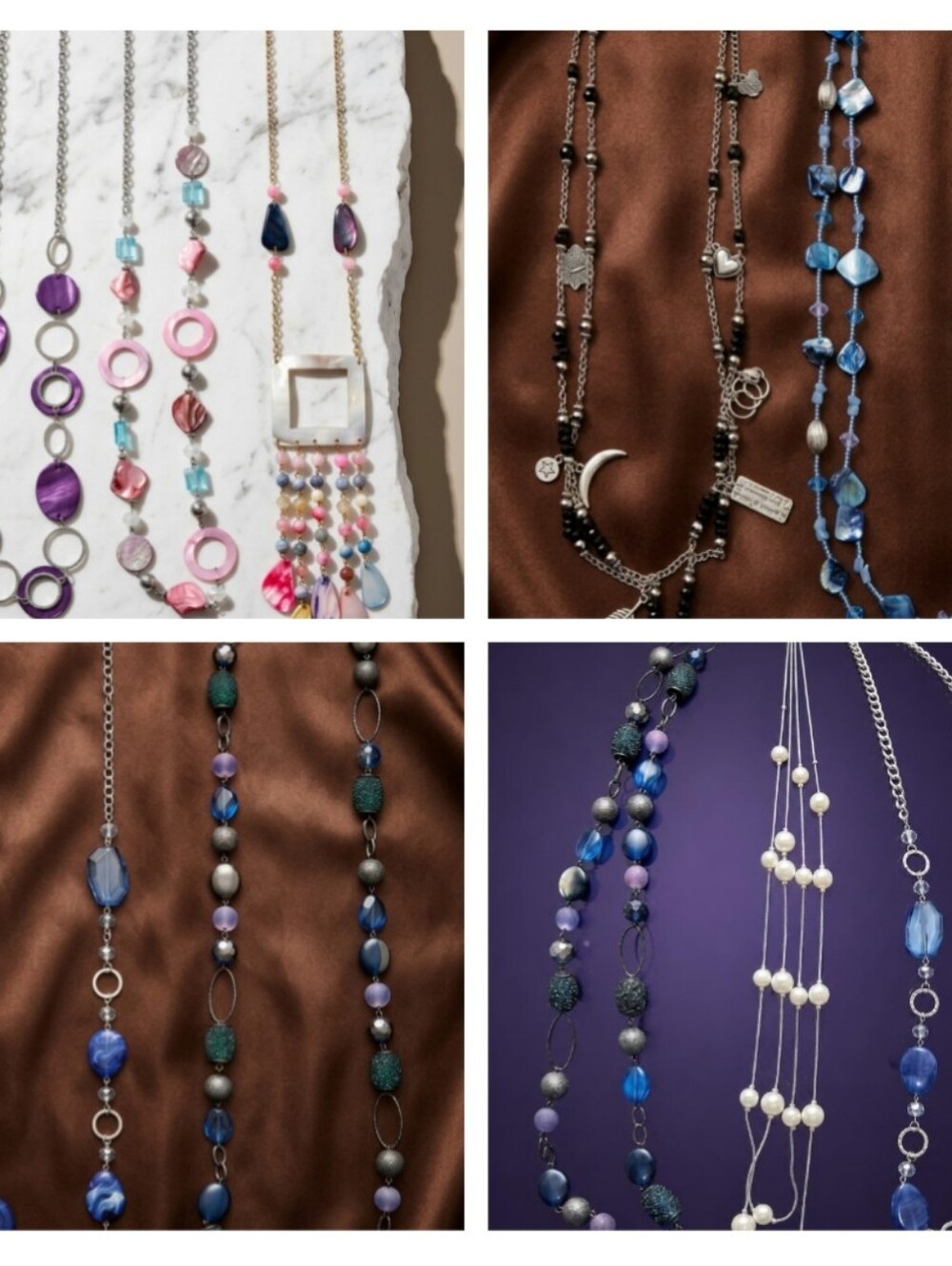 NWT Jewelry Lot 10 Chunky Statement Necklaces GNW & Lane Bryant Beaded Bundle